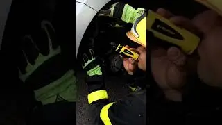 Hasiči vyproštovali hada z konstrukce automobilu | Snake in car 