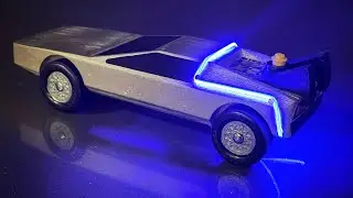 How to build a pinewood derby DeLorean time machine