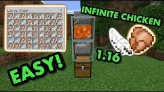 How to Make Simple 1.16 AFK Chicken Farm