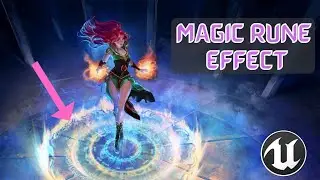 Unreal Engine Tutorial | Magic Rune VFX Effect (In 6 Minutes)