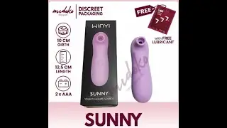 Midoko Winyi SUNNY Nipple & Cleetoral Sucking Vibrator Female Masturbation Sex Toy