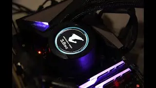 GIGABYTE AORUS WATERFORCE 240X: LCD Display Test