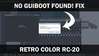 no guiboot found fix *retro color rc-20 ( solution,fix 2022 )