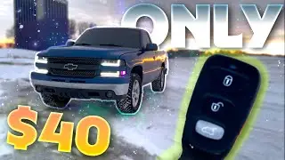 INSTALLED A UNIVERSAL POWERLOCKS KIT ON A 99-06 NBS SILVERADO/GMC WT!!