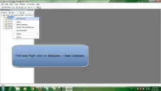 How to create database