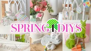 Easy Dollar Tree Spring + Easter DIY Crafts