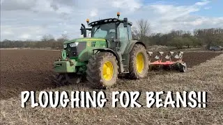 PLOUGHING FOR SPRING BEANS!!
