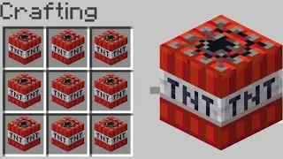 Crafting The Largest TNT in Minecraft