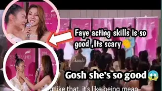 [FayeYoko] Faye proves how PRO she is in acting skills.