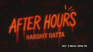 (FREE) Chill Hiphop Type Beat - “AFTER HOURS” | Hiphop / Rap Beat Instrumental 2025