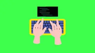 keyboard ⌨️ typing animation copyright free