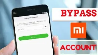 Сброс MI аккаунта (ВНИМАНИЕ, ПОЯВИЛСЯ НОВЫЙ, БОЛЕЕ ЛЕГКИЙ СПОСОБ - ссылка под видео)