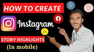 How to create Instagram Story Highlight Covers |( Easiest Method)  Make Instagram Highlight Icons