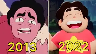 Evolution of Steven Universe 2013-2022