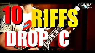 10 Guitar Riffs en Drop C #1