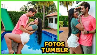 IMITANDO FOTOS TUMBLR COM A NOVA INTEGRANTE!! [ REZENDE EVIL ]