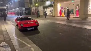 Lamborghini Miura at night - London