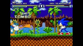 MUGEN Donald Duck vs Sonic The Hedgehog