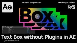 KTS® - Text Box without Plugins in After Effects