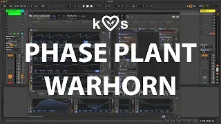 PhasePlant Cinematic Warhorns sound tutorial