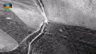 Azerbaycan, Ermeni tanklarını başarılı atışlarla imha etti