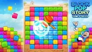 [mobile game] Block Pop Story : Yumi`s Cells