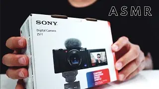 Sony ZV1 ASMR Unboxing