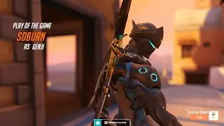 Finally Russian Genji God ShadowBurn Is Back Again! -Overwatch 2 Genji Gameplay-