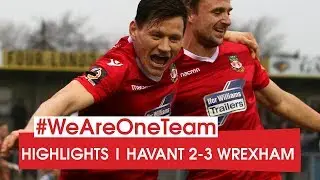 HIGHLIGHTS | Havant & Waterlooville 2-3 Wrexham