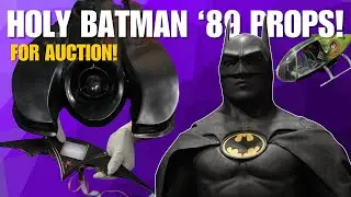 Insane Collection of Batman '89 Props & Costume