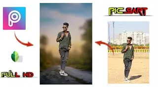 PicsArt background change।। photo editing app.