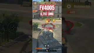 [6,707 DMG] FV4005 WoT Blitz [POn145TH] 