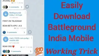 How to Download Battleground India Mobile Easy Method 100 working