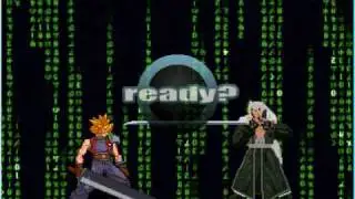 Anime MUGEN: Cloud vs Sephiroth