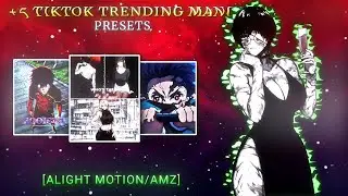 +5 TIKTOK TRENDING 📈 ANIME/MANGA EDITS PRESETS G-DRIVE 🖇️ XML +MATERIALS PACKS