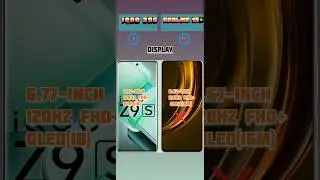 IQOO Z9S VS REALME 13+
