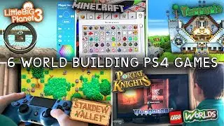 6 World Building PS4 Games To Get Kids Creating