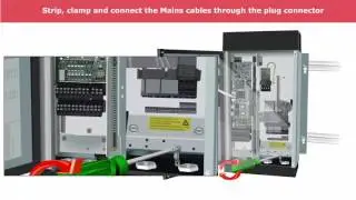 Inverter Danfoss, Lesson 09, VLT 5000,600,800 IP54 - installation and connection