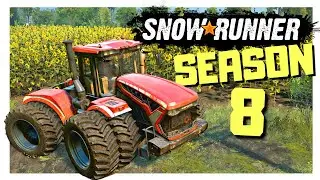 Farming in SnowRunner?! 🌻FIRST LOOK at PHASE 8🌻 - SnowRunner - PTS Gameplay