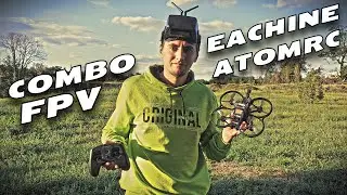 ✅ Комплект FPV Дрона для Новичка Eachine & ATOMRC Seagull Подходит для Сьемки! 🔥