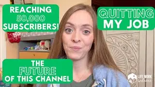 Milestone Achieved: 50,000 Subscribers!! | I QUIT MY JOB! | The Future of this Channel