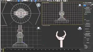 Setting Up a Hierarchy in 3DS Max