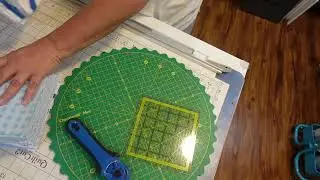 Cutting my Squares for Quilting ASMR   No Talking!