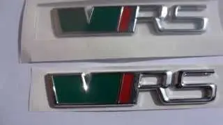 Skoda VRS купить эмблему логотип надпись
