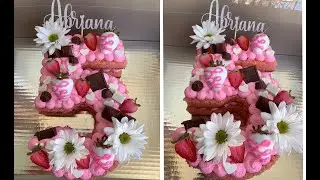 EASIEST NUMBER CAKE!|HOW I MAKE MY NUMBER CAKES