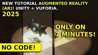 How to Create AR in Unity with Vuforia - Done in 7 Minutes! No Coding! (2025)
