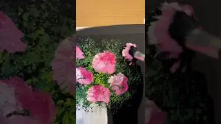 Easy vase of flowers in 3 steps! 🎨🌸 