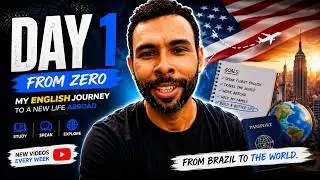 Day 1: I'm Learning English at 34 | Follow My Journey 🇧🇷➡️🌎 