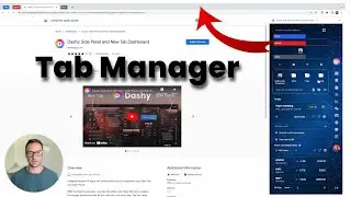 Dashy Chrome Extension - New Tab Manager widget in the Chrome Side Panel and Dashboard - Part 5