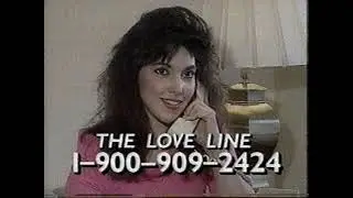 1987 Phone Friends Love Line 1-900 phone TV commercial